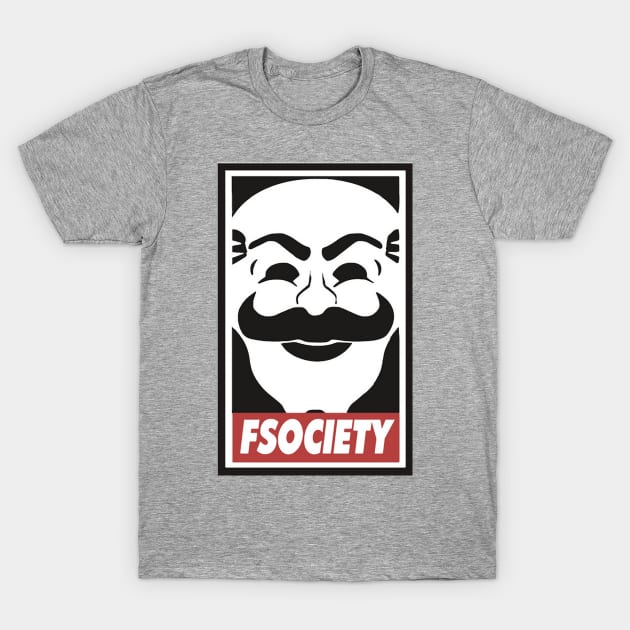 Fsociety Mr Robot T Shirt Teepublic 